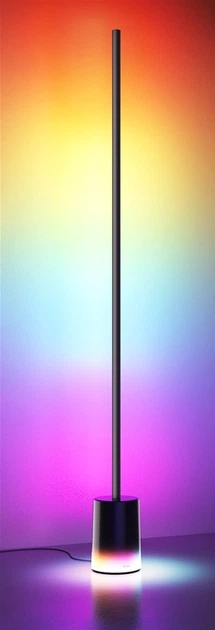 Inteligentna lampa stojąca Govee H607C Floor Lamp 2, 1725Lm, RGBICWW, WI-FI/Bluetooth Czarna (6974316999898) - obraz 5