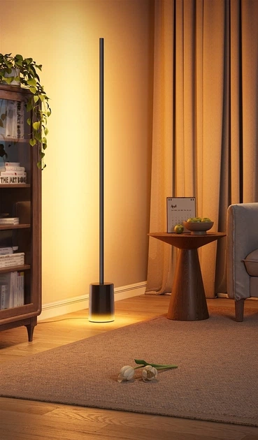 Inteligentna lampa stojąca Govee H607C Floor Lamp 2, 1725Lm, RGBICWW, WI-FI/Bluetooth Czarna (6974316999898) - obraz 14