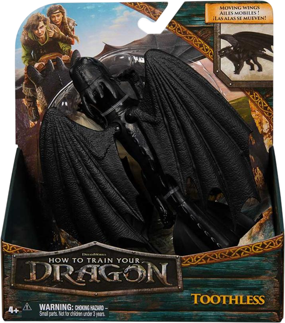 Ігрова фігурка Dragons Як приборкати дракона Беззубика з механічною функцією SM66661/5909 (681147085909) - зображення 5