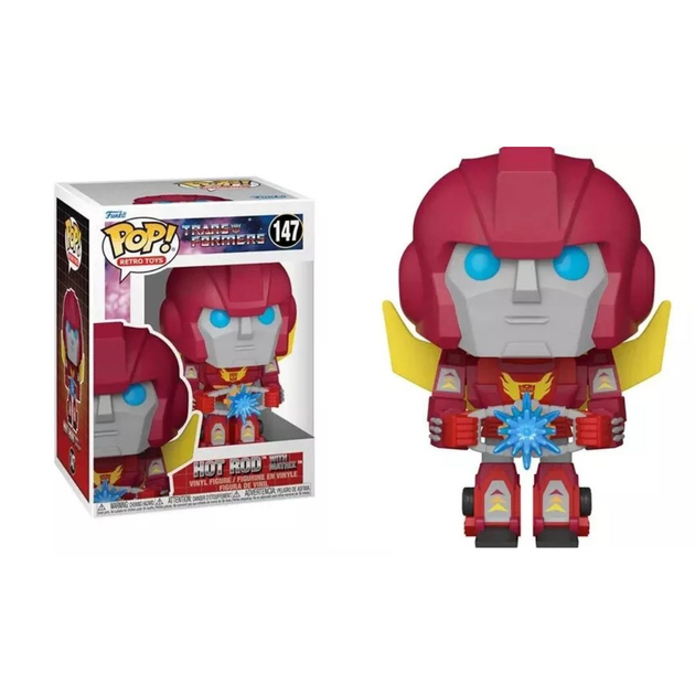 Фігурка Funko Pop Трансформери Хот Род Transformers Hot Rod 10 см FP T HR 147 - Фото 1 Фігурка Funko Pop Трансформери Хот Род Transformers Hot Rod 10 см FP T HR 147 - зображення 1