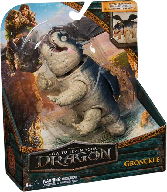 Ігрова фігурка Dragons Як приборкати дракона Громила Гронкла з механічною функцією SM66661/5916 (681147085916) - зображення 6