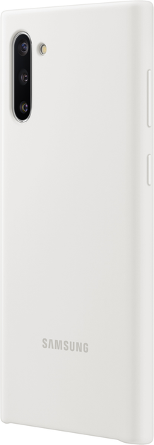 Etui plecki Samsung Silicone Cover do Galaxy Note 10 White (EF-PN970TWEGWW) - obraz 3