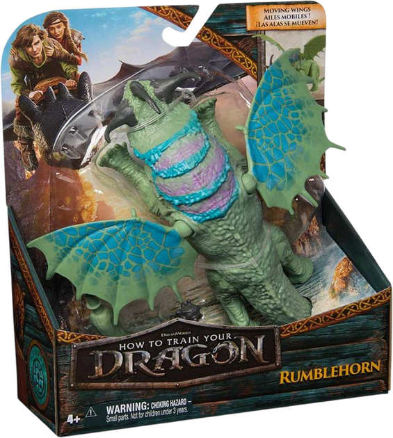 Игровая фигурка дракона Dragons Как приручить дракона Громорога с механической функцией (SM66661/5879) - изображение 7