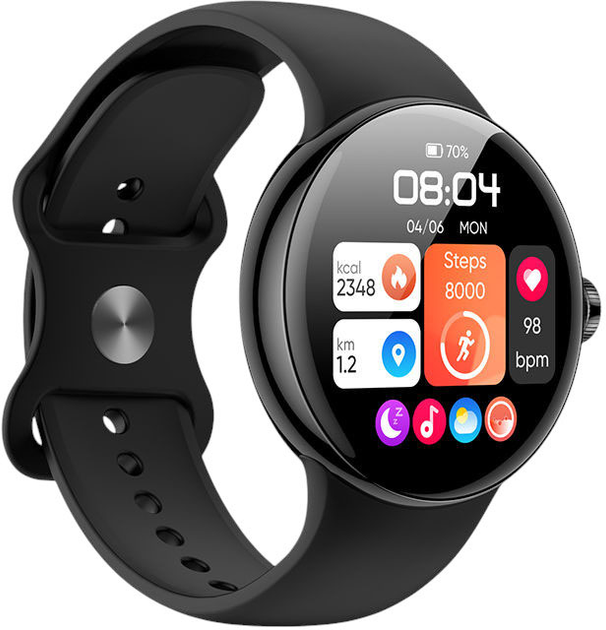Smartwatch Xinji Nothing 2 Black (N2 black) - obraz 3