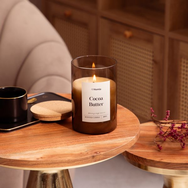Ароматична свічка Homla Mael Cocoa Butter 600 г (5906496707155) - зображення 4