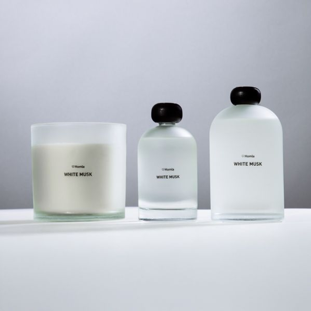 Świeca zapachowa Homla Glow White Musk 870 g (5906496740152) - obraz 5