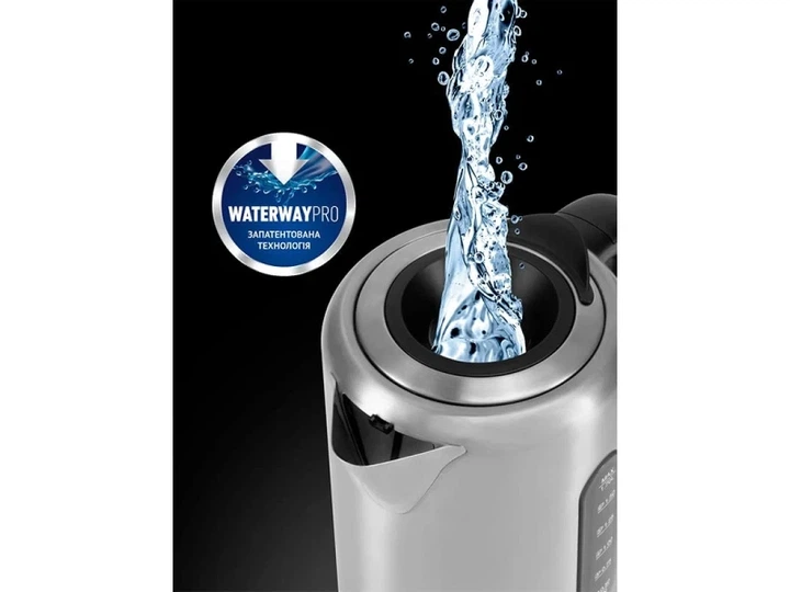 Електрочайник Polaris PWK 17101W Water Way Pro Steel - зображення 5