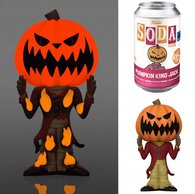Figurka-niespodzianka Funko Soda Pumpkin King Jack 10.8 cm (889698586351) - obraz 3