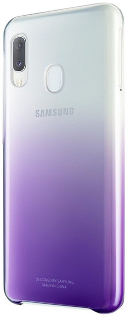 Панель Samsung Gradation Cover для Galaxy A20e Purple (EF-AA202CVEGWW) - зображення 2