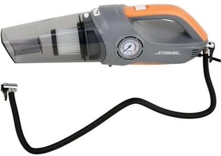 Odkurzacz samochodowy STHOR 12 V 80 W filtr HEPA z kompresorem 120 W 1 MPa 20 l/min + worek (82953) (5906083048814) - obraz 5