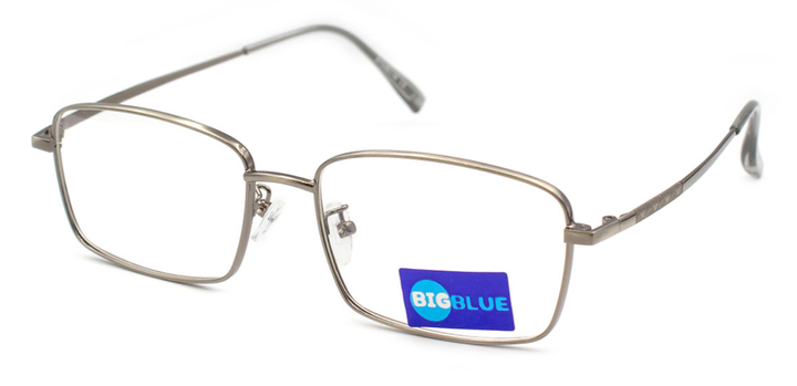 Комп'ютерні окуляри BigBlue GF6 захисні від випромінювання монітора з блокуванням блакитного світла з ПАСПОРТОМ Blue blocker з футляром та серветкою - зображення 2