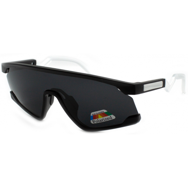 Спортивные очки Polarized Black с поляризацией для велоспорта, бега, авто уф-защита, антибликовые - изображение 2
