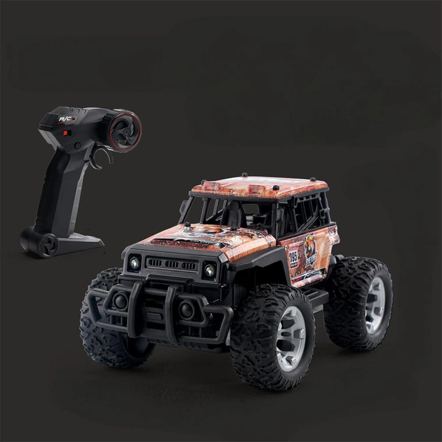 Радіокерована машинка джип JJRC Q181 Off-Road 1:20 - міні монстр-трак 20 км/год - Фото 2 Радіокерована машинка джип JJRC Q181 Off-Road 1:20 - міні монстр-трак 20 км/год - зображення 2