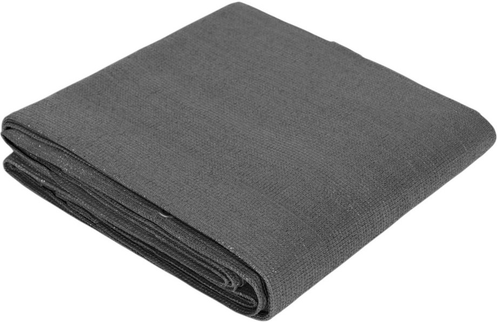 Osłona balkonowa ModernHome by Multistore z okuciami 150 x 500 cm siatka cieniująca + elementy instalacyjne szara (BP-203 GREY) - obraz 4