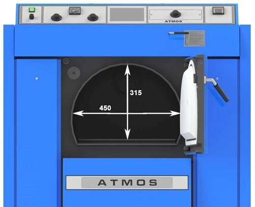 Твердопаливний піролізний котел ATMOS DC 105S - зображення 2