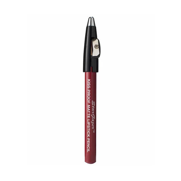 Матова помада-олівець Вишнево-червона №1 Kiss Proof Matte Lipstick Pencil Stargazer - зображення 2