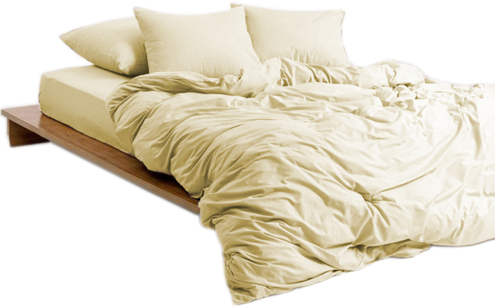 Простирадло на гумці MirSon Soft Touch of Satin 014 Light yellow 90x190 см від Rozetka на платформі USKIDKA Акція на Простирадло на гумці MirSon Soft Touch of Satin 014 Light yellow 90x190 см від Rozetka