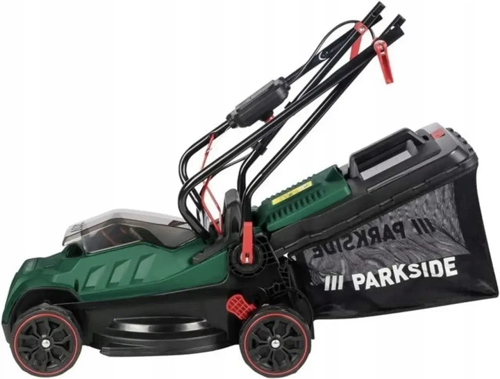 Акумуляторна газонокосарка Parkside 20V PRMA 20-Li B2 ширина зрізу 33 см, для газонів площею до 200 м - Фото 2 Акумуляторна газонокосарка Parkside 20V PRMA 20-Li B2 ширина зрізу 33 см, для газонів площею до 200 м - зображення 2