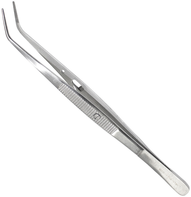 Пінцет стоматологічний Surgicon Лондон-Коледж зігнутий 15 см SD-0007-05 (2000949735641) - зображення 1