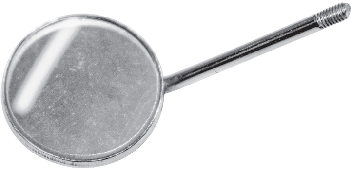 Дзеркало без ручки Surgicon плоске гніздове 5 24 мм SD-0773-24 (2000988947081) - зображення 1
