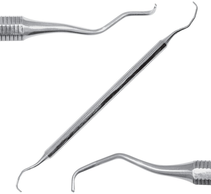 Скейлер двосторонній Surgicon Лангера робоча частина 3-4 SD-1012-03O (2000988947166) - зображення 1