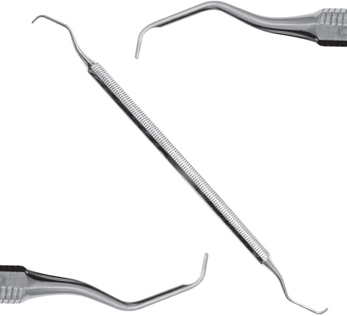 Скейлер двосторонній Surgicon Лангера робоча частина 5-6 SD-1013-05O (2000988947173) - зображення 1
