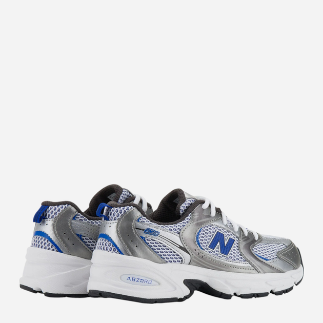 Підліткові кросівки для хлопчика New Balance 530 GR530ADE 38 (5.5US) Сріблясті (197967871689) - зображення 3