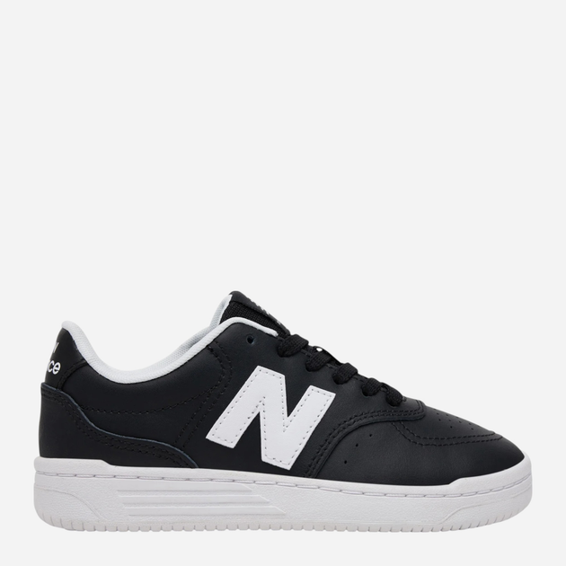 Sneakersy młodzieżowe chłopięce New Balance B80 GSB80BW 35.5 Czarne (197968176288) - obraz 1