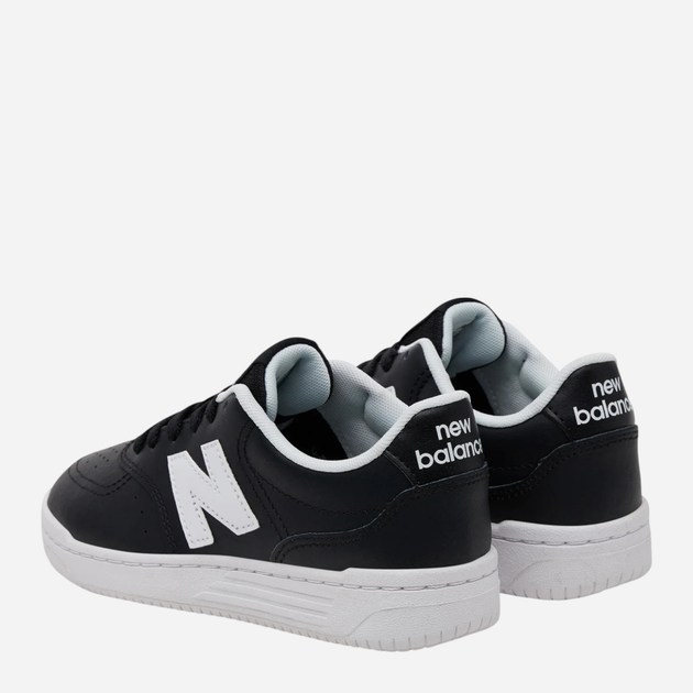 Підліткові шкіряні кросівки для хлопчика New Balance B80 GSB80BW 36 Чорні (197968176295) - зображення 3