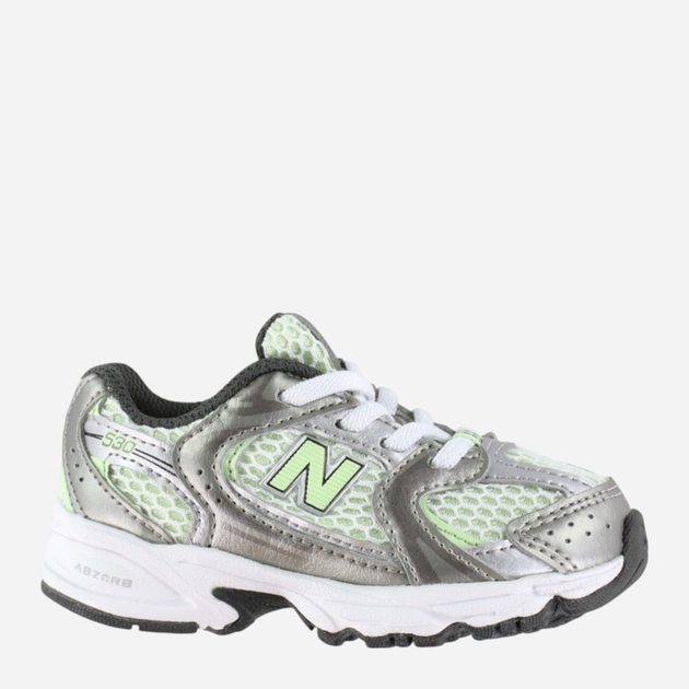 Дитячі кросівки для хлопчика New Balance 530 IZ530ADF 26 Сріблясті (197967855191) - зображення 1