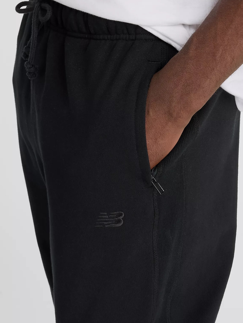 Спортивні штани утеплені чоловічі New Balance Nb Athletics MP41508 L Чорні (197375356327) - зображення 8