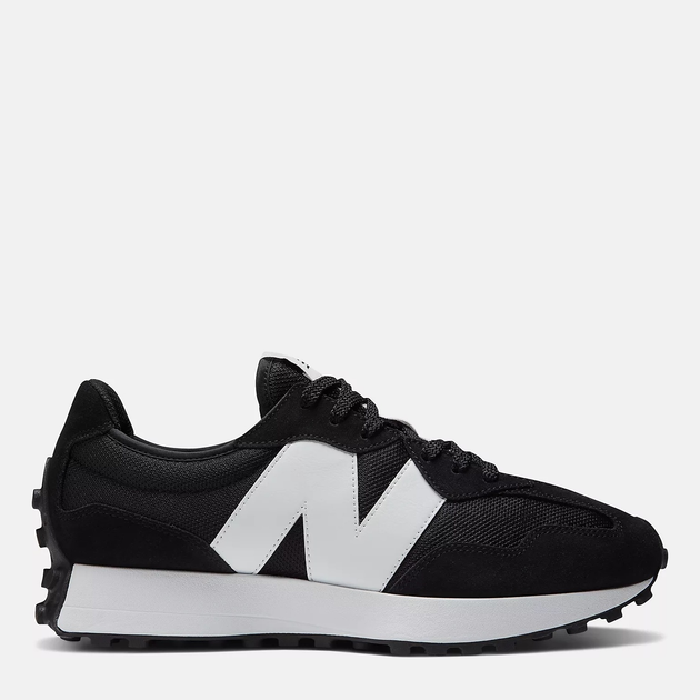 Buty sportowe męskie New Balance 327 MS327CBW 41.5 Czarne z białym (196307579728) - obraz 1