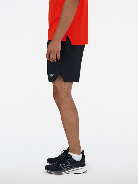 Спортивні шорти чоловічі New Balance RC Short 7" MS41283 L Чорні (197375938790) - зображення 4