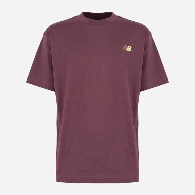 T-shirt męski New Balance Sport Essentials Logo MT41580 2XL Bordowy (197967283031) - obraz 7