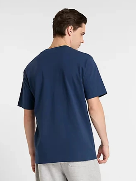 T-shirt męski bawełniany New Balance Athletics Logo MT51500 L Granatowy (197967256653) - obraz 2
