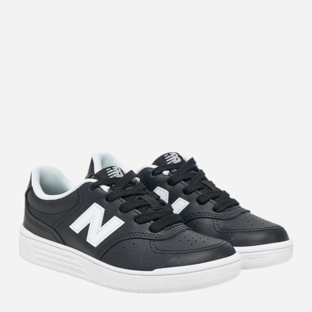 Sneakersy młodzieżowe chłopięce New Balance B80 PSB80BW 35 Czarne (197968156136) - obraz 2