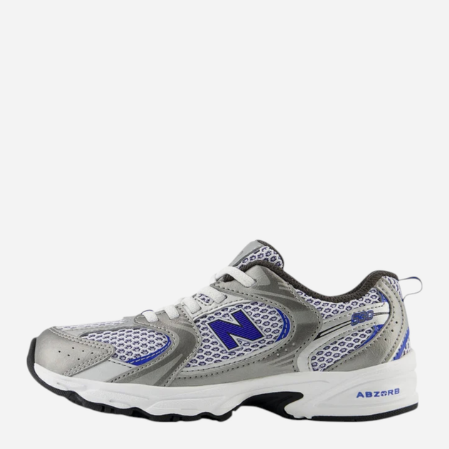 Дитячі кросівки для хлопчика New Balance 530 PZ530ADE 33 Сріблясті (197968236661) - зображення 2