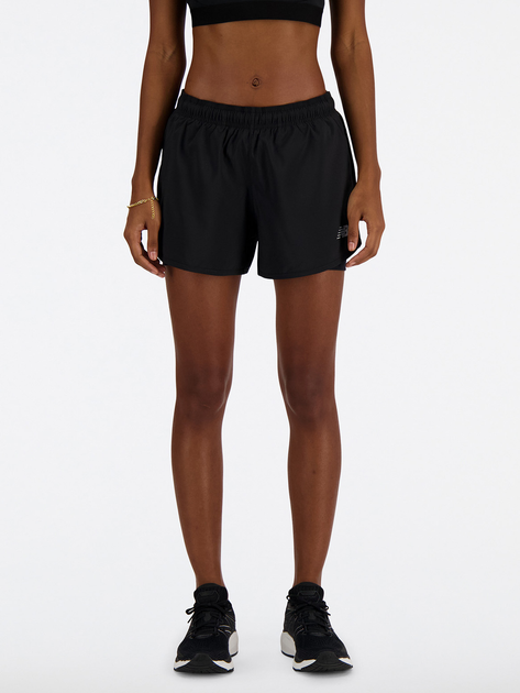 Spodenki sportowe damskie krótkie New Balance Essentials 2in1 WS41225 M Czarne (197375439389) - obraz 1