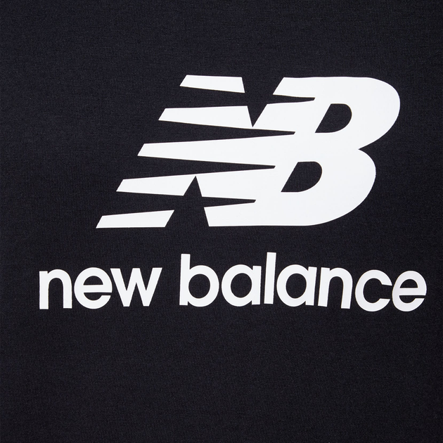 T-shirt damski bawełniany New Balance Sport Essentials Jersey Logo WT41502 XS Czarny (197375382999) - obraz 7