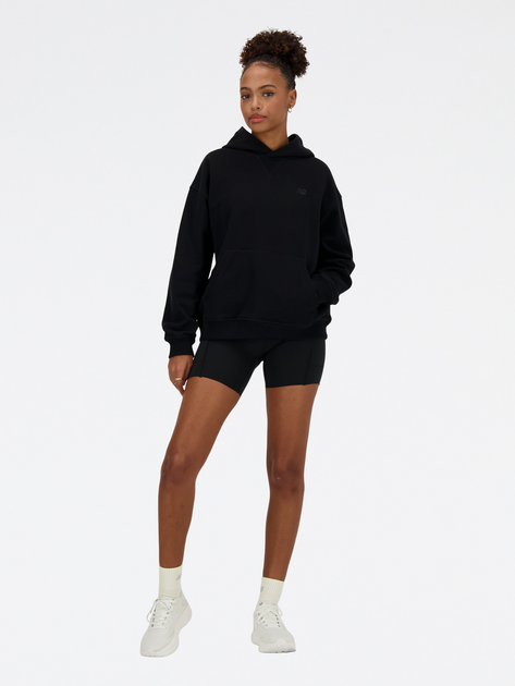 Худі жіноче New Balance Nb Athletics WT41537 M Чорне (197375386560) - зображення 3