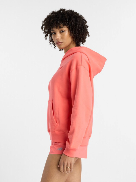Худі жіноче New Balance Nb Athletics WT41537 XL Світло-червоне (197967357404) - зображення 3