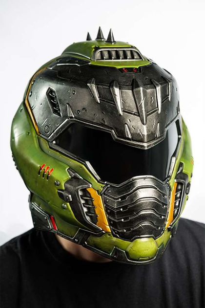 Figurka Plaion DOOM: The Dark Ages Helmet Replica Bundle (0840316415903) - obraz 8