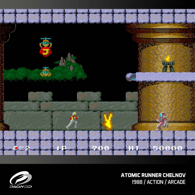 Gra Evercade Windjammers, Karnov & Friends (Kartridż) (5060990241024) - obraz 4