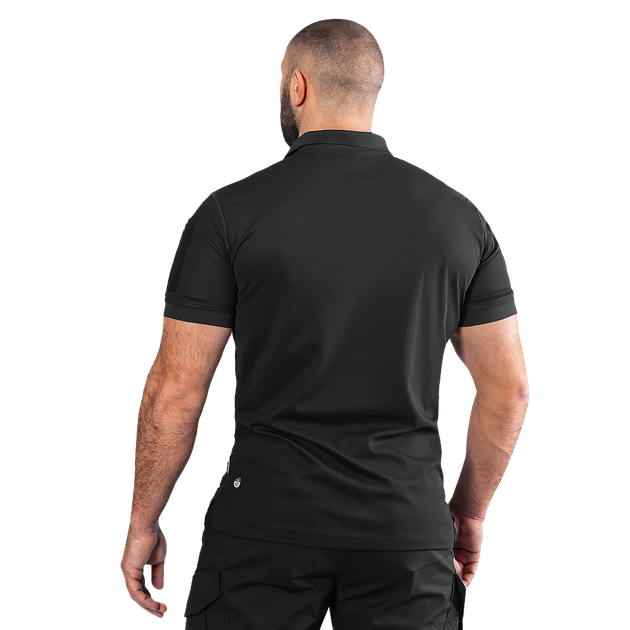 Поло Patrol 2.0 CoolPass Pique LT Чорне (8883), M - зображення 3