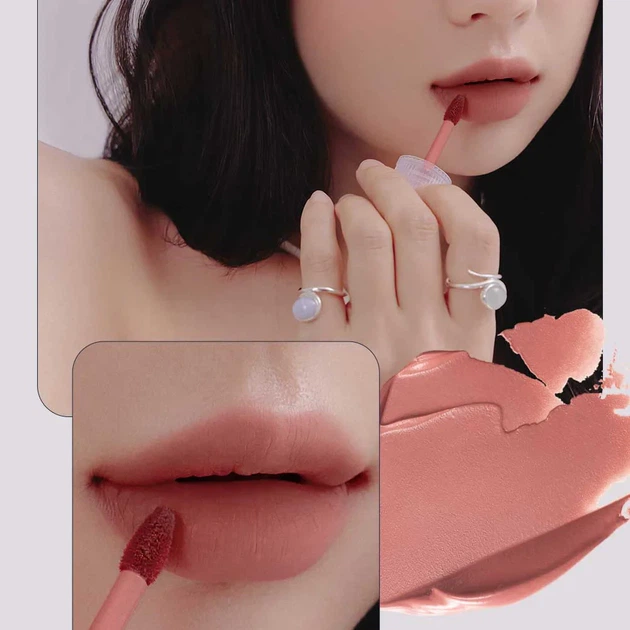 Матовий тінт для губ Peripera Ink The Velvet Tint Weather 35 Spring Salmon - зображення 2