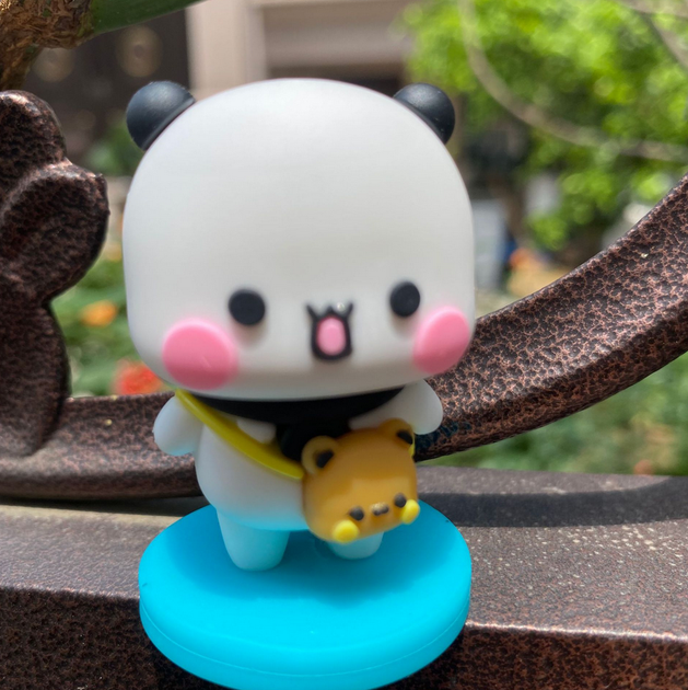 Брелок с карабином резиновая подвеска БУБУ Cute Anime BUBU - Фото 2 Брелок с карабином резиновая подвеска БУБУ Cute Anime BUBU - изображение 2