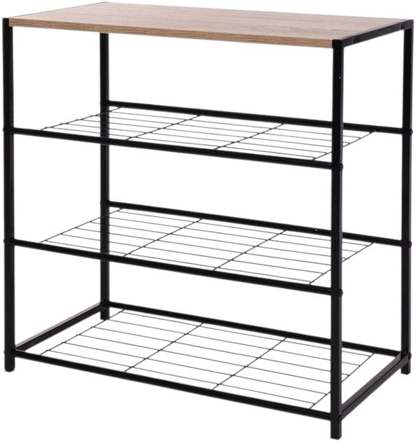Полиця для взуття ModernHome by Multistore 3 рівні лофт (XJ633063A1) - зображення 3