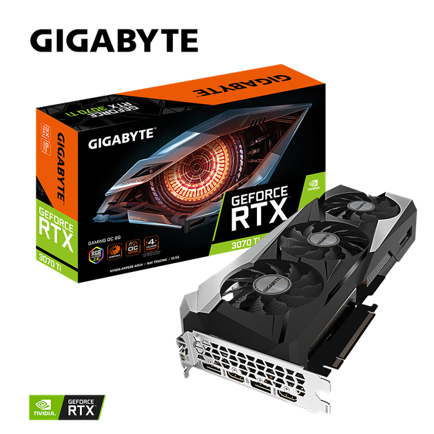 Відеокарта GIGABYTE GeForce RTX 3070 Ti GAMING OC 8G (GV-N307TGAMING OC-8GD) - Фото 1 Відеокарта GIGABYTE GeForce RTX 3070 Ti GAMING OC 8G (GV-N307TGAMING OC-8GD) - изображение 1