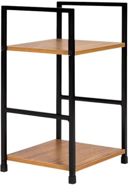 Стелаж ModernHome by Multistore дерев'яний 2 полиці лофт (CWJ302448 WILD OAK) - зображення 1