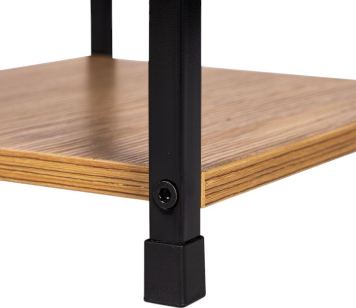 Regał ModernHome by Multistore drewniany 2 półki loft (CWJ302448 WILD OAK) - obraz 6